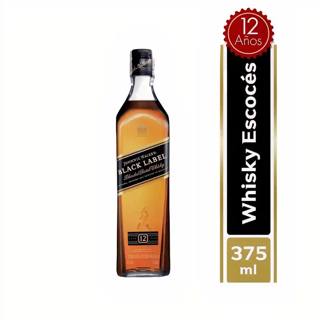 Black Label Whisky Escocés 12 Años