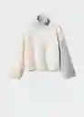 Saco Jersey Chaco Crudo Talla L Mujer Mango
