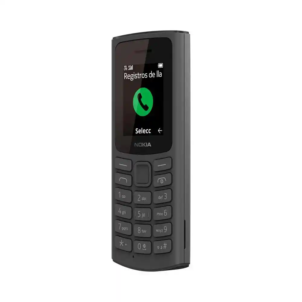 Nokia Celular 105 Ss 128 Mb Negro