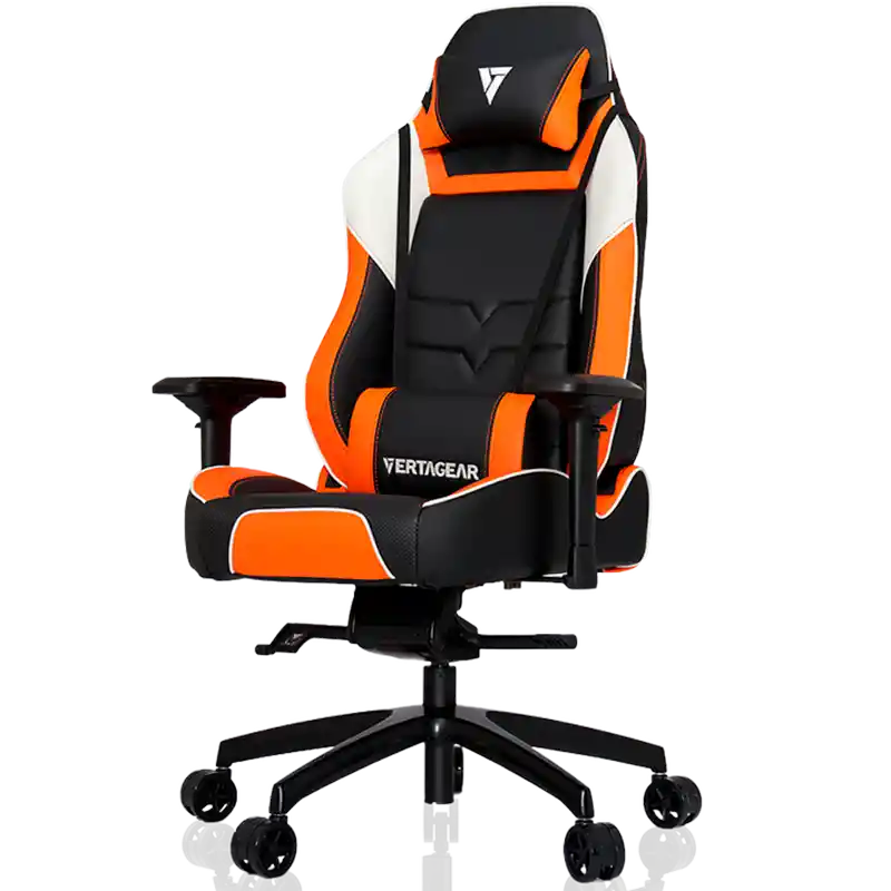 Silla Gamer VERTAGEAR P-Line PL6000 Negro & Naranja