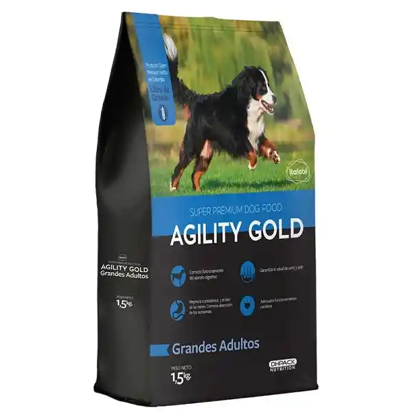 Alimento Agility Adulto x 1.5 KL