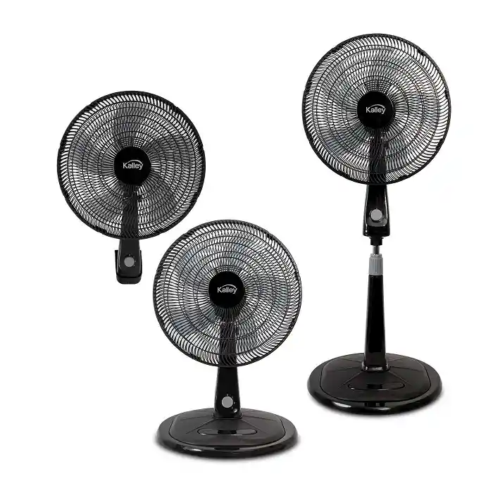 Kalley Ventilador K-V1631 3 En 1 Negro