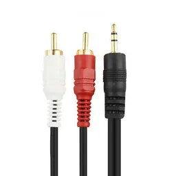 Cable 3.5 Mm A 2 Rca Macho