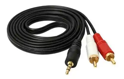 Cable 3.5MM  A 2 Rca Macho