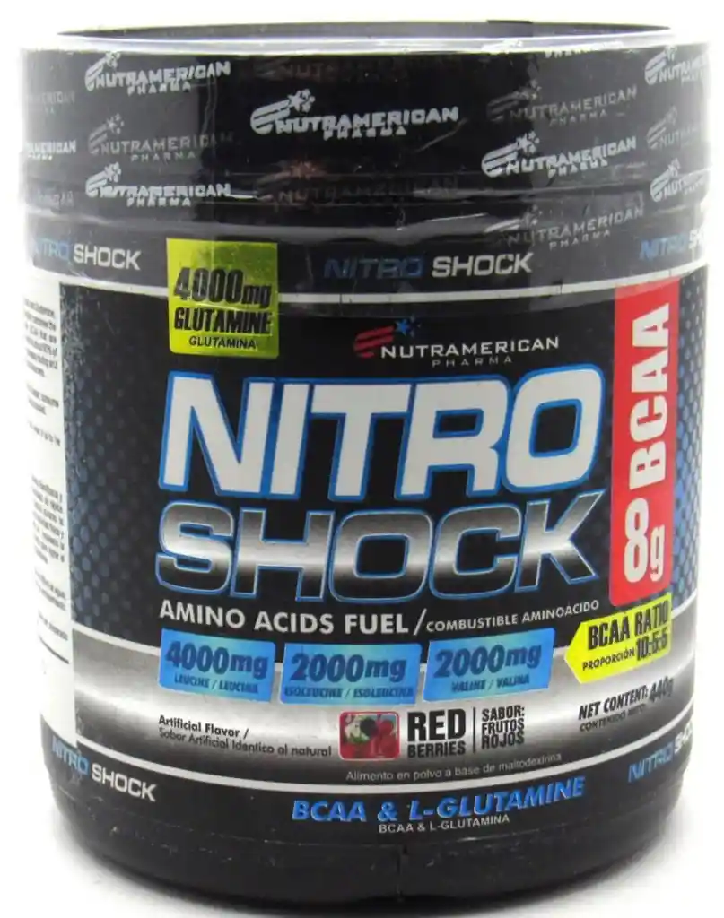 Nitro shock Aminoacidos Frutos Rojos