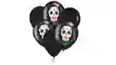 Globos Catrina X6 Unidades R12 Frida Catrina Fiesta Mexicana