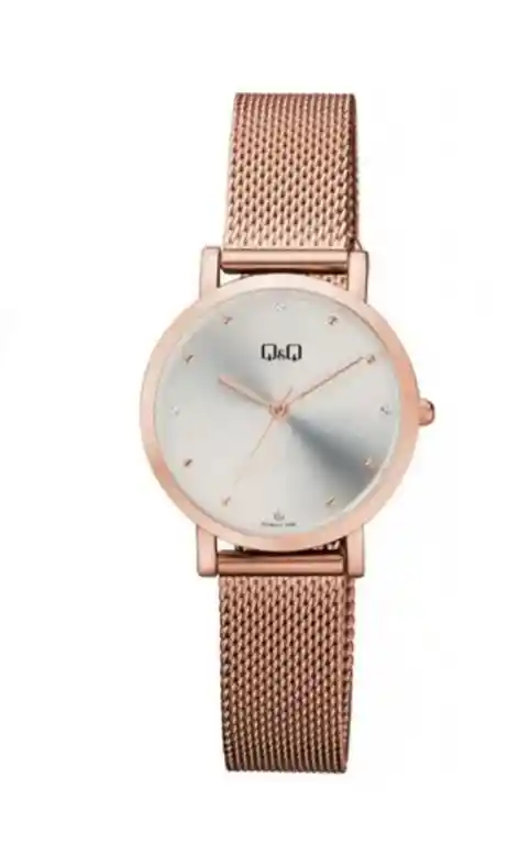 Q&Q Reloj Mujer Coleccion De Lujo Oro Rosa