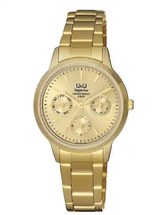 Q&Q Reloj Mujer Coleccion De Lujo