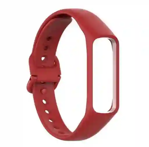 Correa Pulsera Banda Para Samsung Galaxy Fit E R375 ROJO