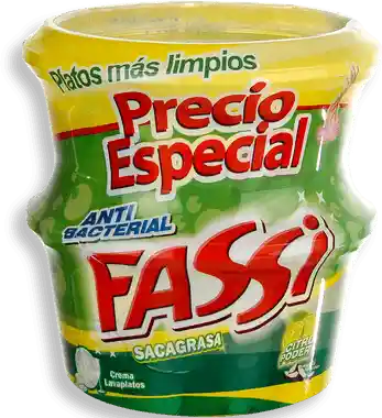 Fassi Lavaloza en Crema Saca Grasa Limón