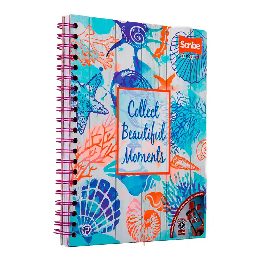 Cuaderno 7 Materias PASTA DURA Tamaño 95 - Unisex  Diferentes marcas y motivos - Und