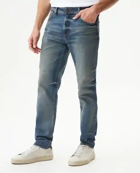 Jean Slim-Morrison Herit Azul Frances Medio 30/32 Chevignon