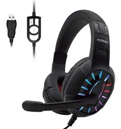 Audífonos Diadema Gamer Usb Komc B21