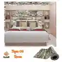 Rollo papel adhesivo decorativo 2,5MTS X70cm rocas