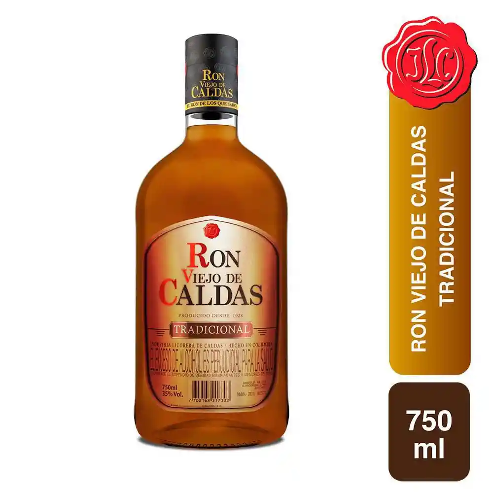  Ron Viejo De Caldas 750 Ml 