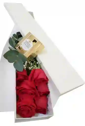 Chocolates Caja De Rosas X6 Y