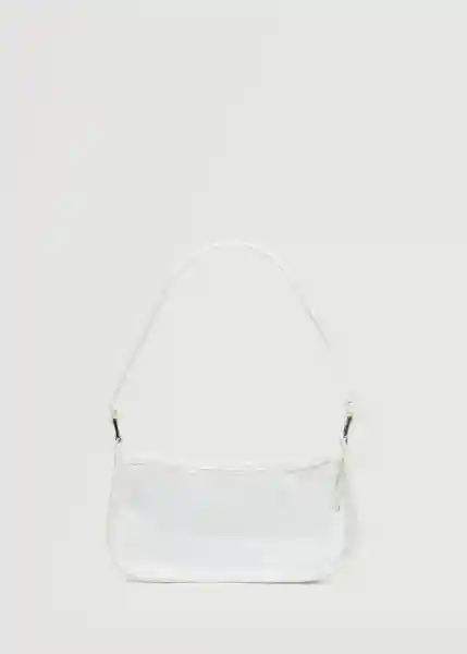 Bolso M Cleo Offwhite Talla 99 Mujer Mango