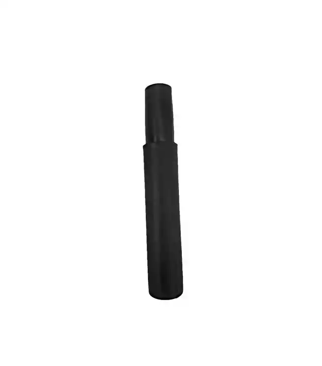 Tambo Defensa Baston Retractil 60cm Negro 3 Niveles Portatil