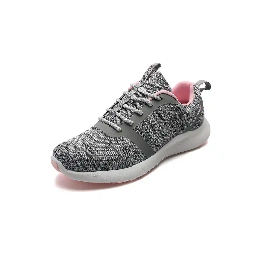 Tenis USTEN YH-19097 para Mujer color Gris/Rosa talla 37.5