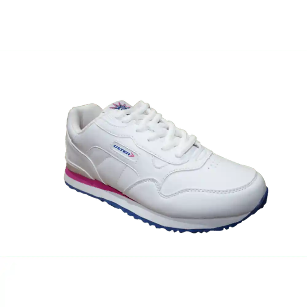 Tenis USTEN YH-19604 para Mujer color Blanco/Azul talla 37