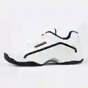  Tenis Ocean Pacific BURTON-H1B para Hombre color Blanco / Azul Oscuro talla 41.5
