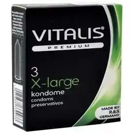 Condones Vitalis X-Largos