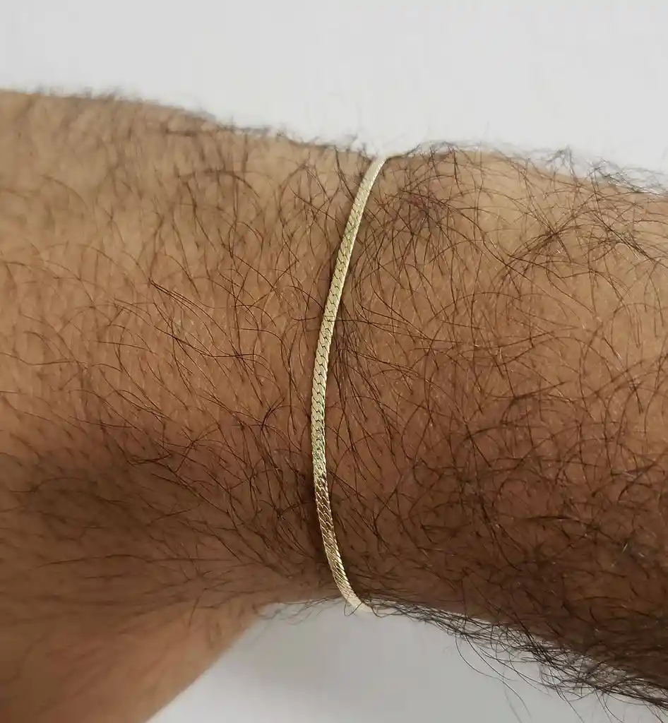 PULSERA SERPIENTE PLANA