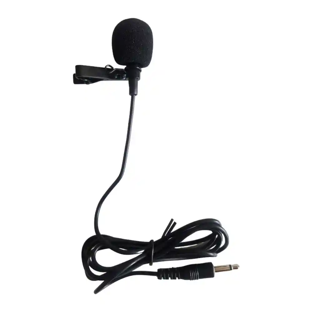 Wit Microfono Estereo Solapa Clip Plug 3.5mm Mic-01 (5310)