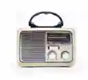 Radio Retro Bluetooth Recargable Am / Fm / Sw / Usb / Tf - R-045bt