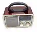 Radio Retro Bluetooth Recargable Am / Fm / Sw / Usb / Tf - R-045bt