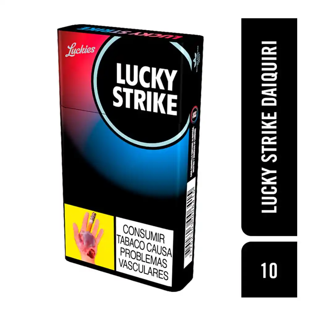 Lucky Strike Cigarrillos Strike Daiquiri Cajetilla X10U