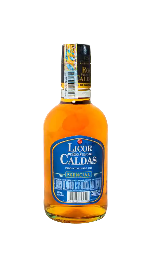  Licor De Ron Viejo De Caldas Esencial  375Ml 