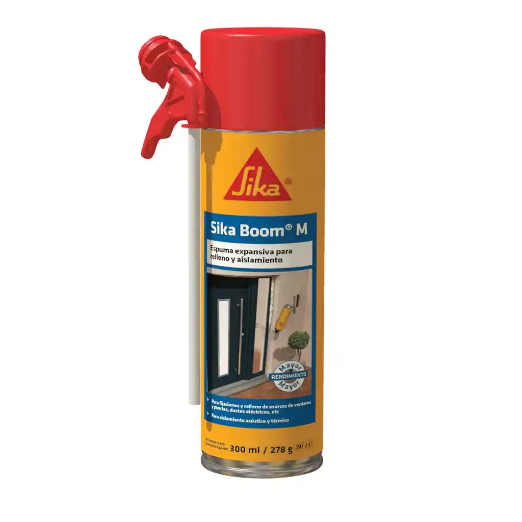 Sika Boom M Espuma Expansiva Para Relleno Y Aislamiento 300ml