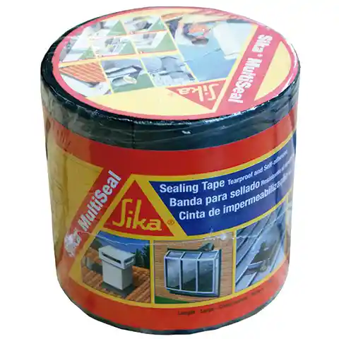 Sika Multiseal Cinta Bituminosa Impermeabilizante Aluminio 15cmx10m