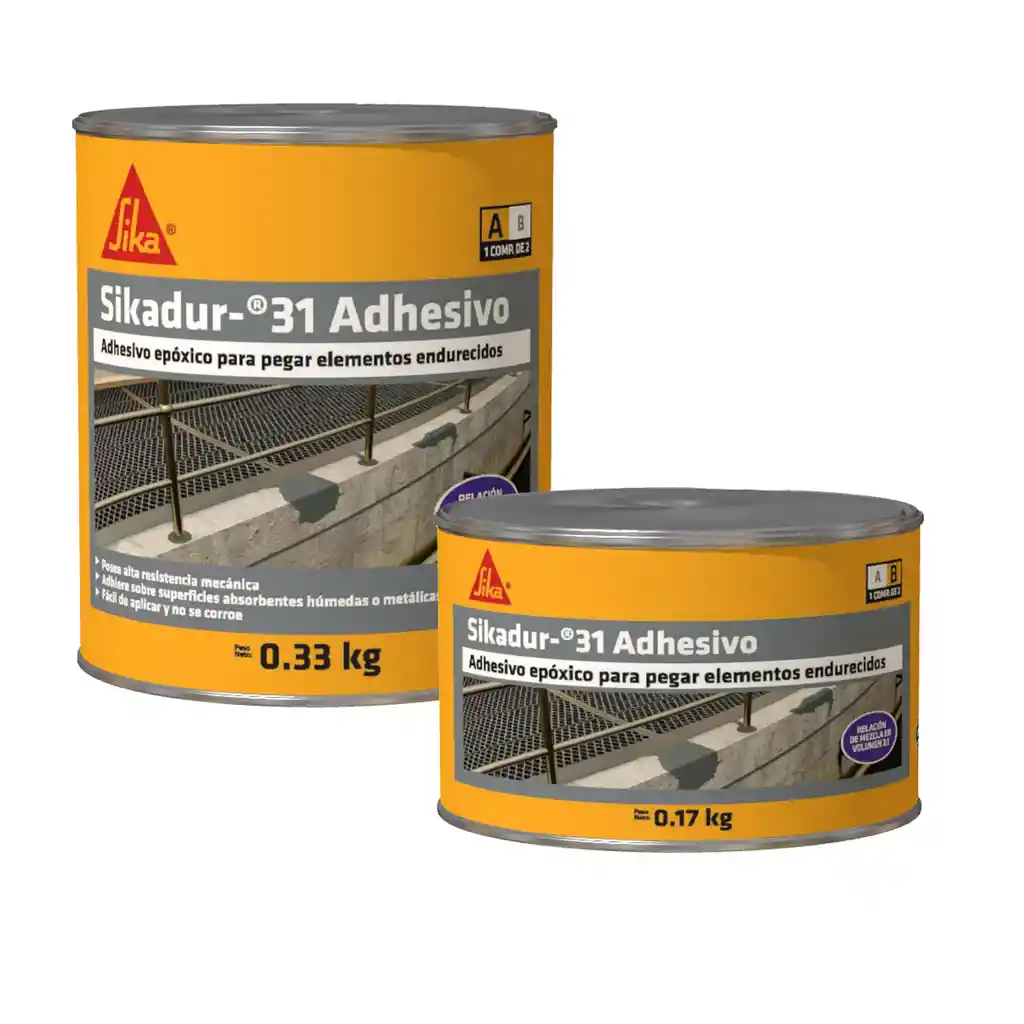 Sikadur-31 Adhesivo Epóxico Pega Material Construcción 0.5kg