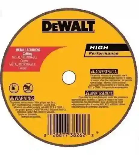 Dewalt Discos Para Corte Metal 4 1/2 Caja 25 Unidades