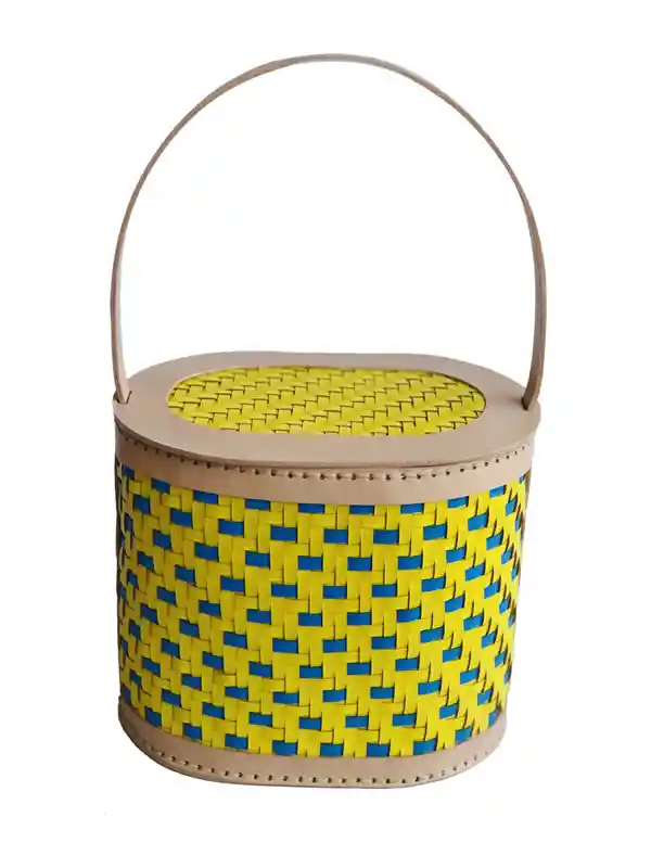 Cartera, Small Basket, Natural