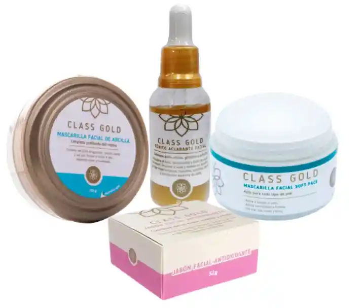 CLASS GOLD Kit Facial Premium