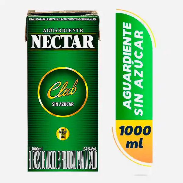 Nectar Aguardiente Sin Azucar