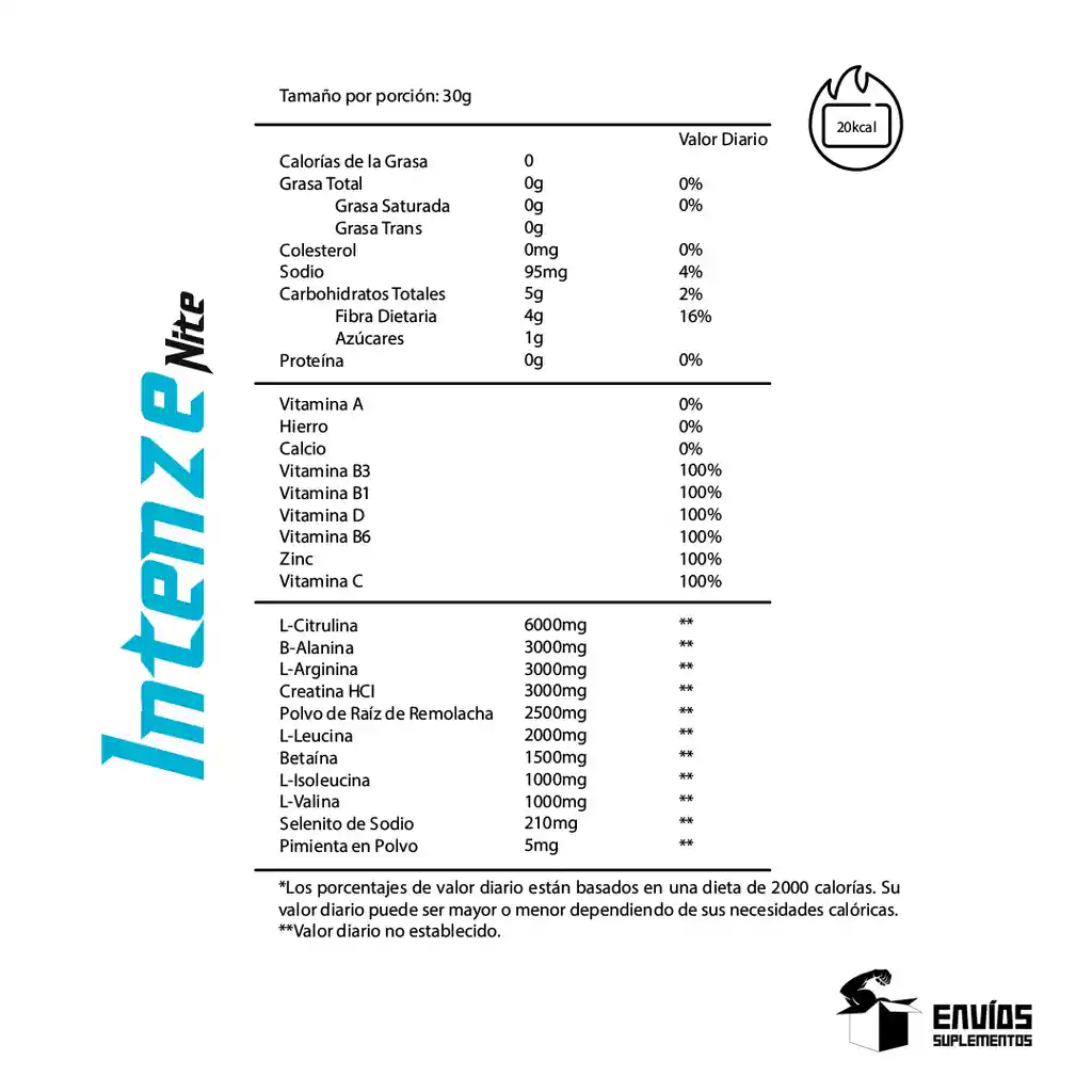 Prosciencie Proteína Mezcla de Frutas Intenze Nite 