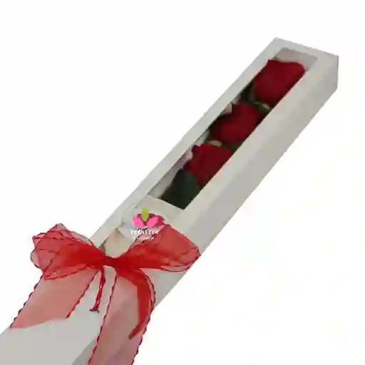 Floristeria Caja De Rosas X 3 Unidades - En Cali