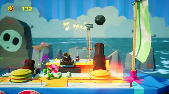 Switch Juego N. Yoshis Crafted World