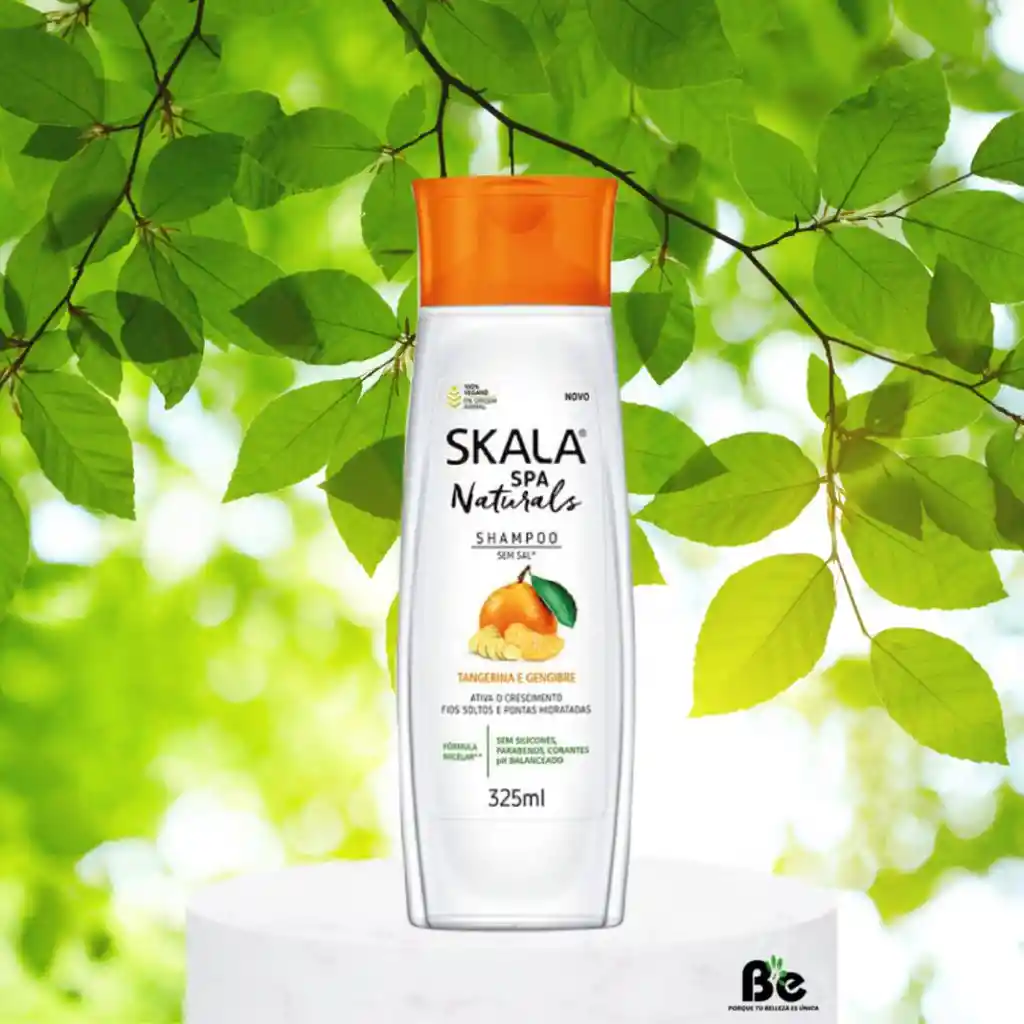 Skala Shampoo Tangerina E Gengibre X325 Ml