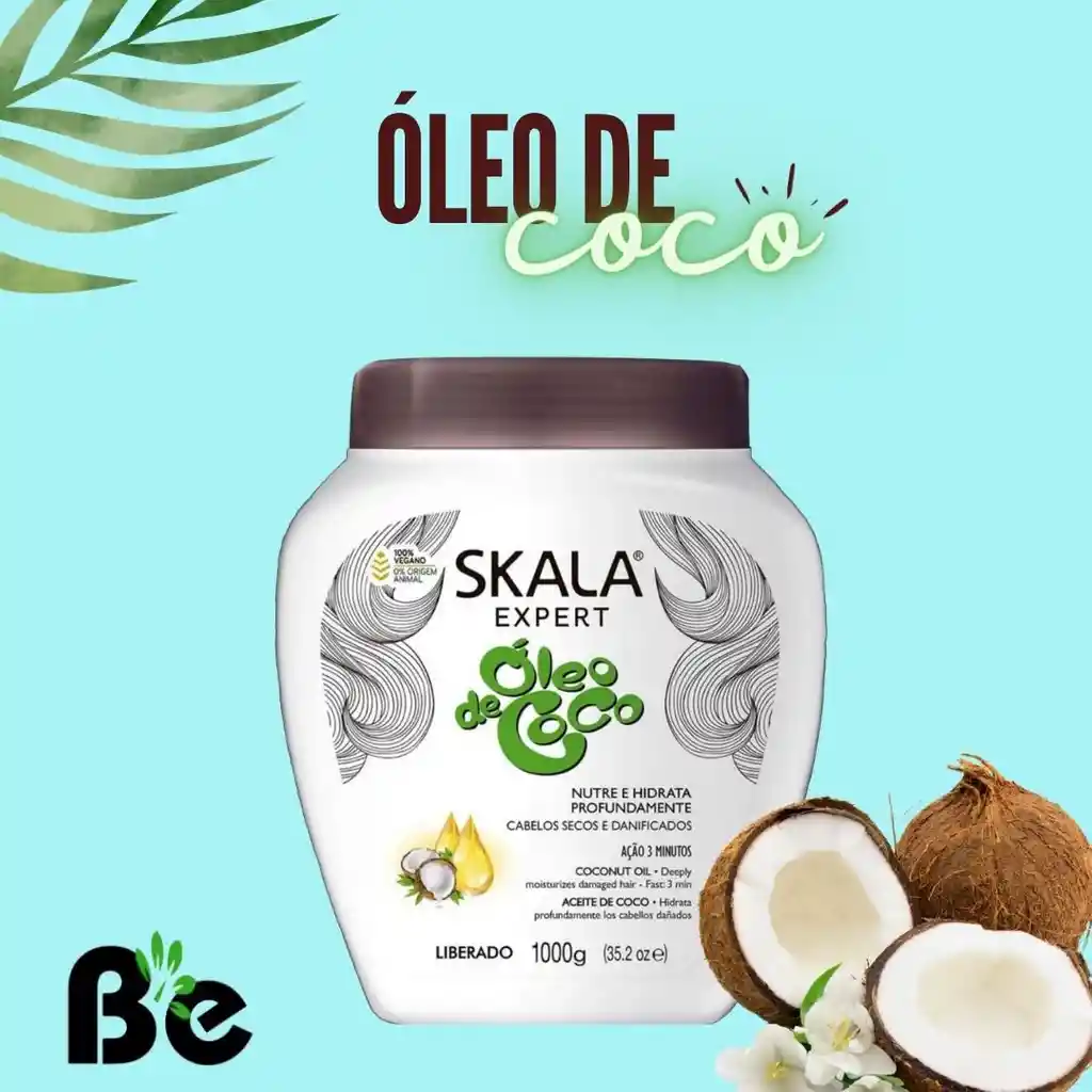 Skala Óleo de Coco x 1.000 gr  (tratamiento y acondicionador)