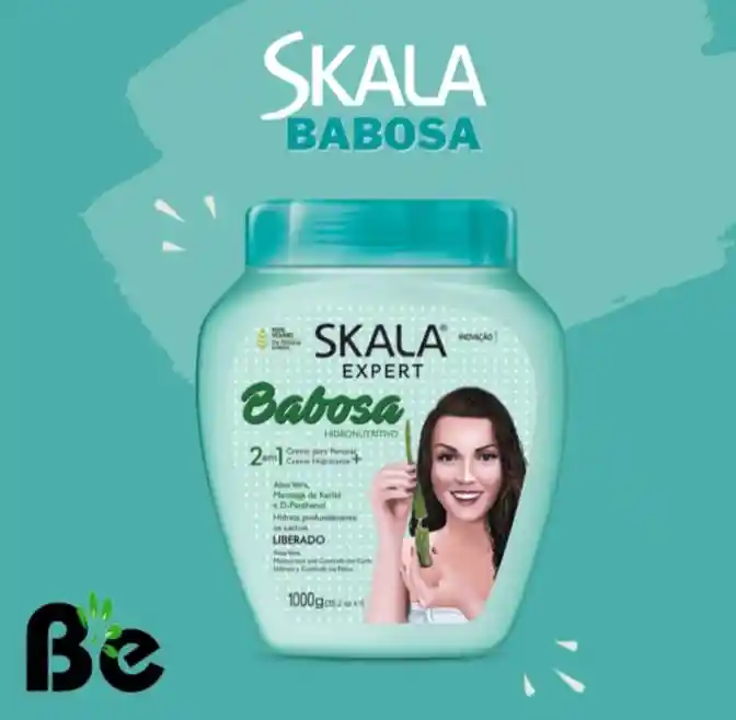 Skala Babosa x 1.000 gr  (tratamiento,  acondicionador y crema para peinar)