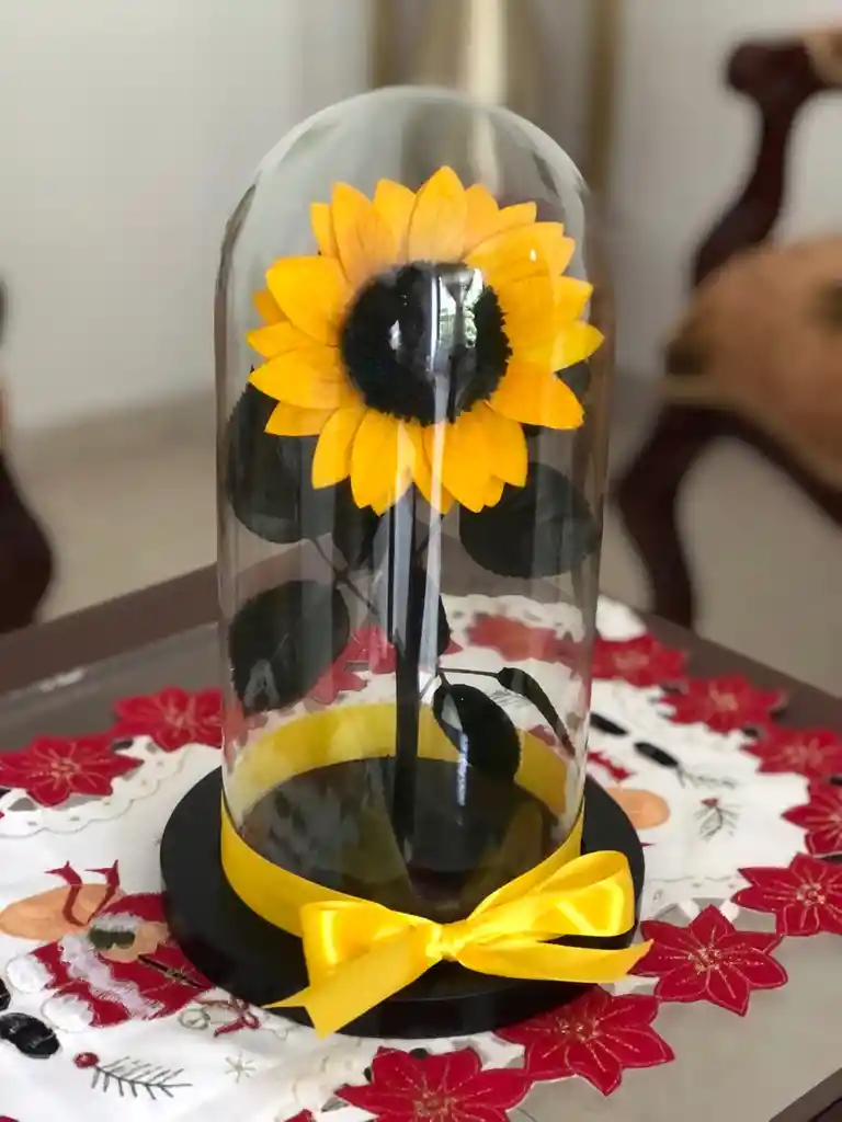 Girasol NaturalPreservado con duración de 3 años