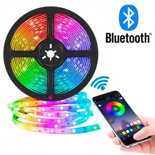 Cinta Led De 5 Metros Con Bluetooth Y Wifi