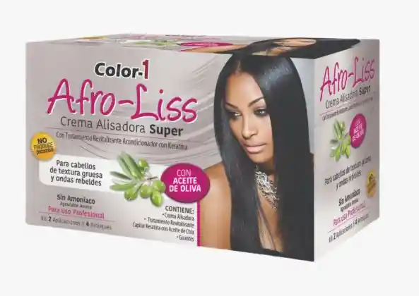  Crema Alisadora Afro Liss X 400g