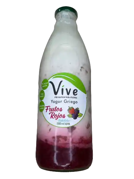 Griego Vive Yogurbebible Frutos Rojos 1100Ml