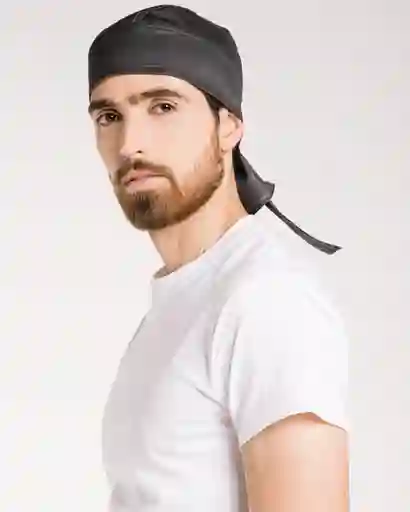 Gorro chef pirata gris